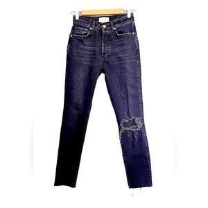 We the Free High Rise Dark Wash Jeans